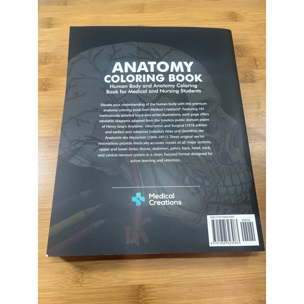Anatomy Coloring Book: Human Body and Anatomy Coloring Book for Medical